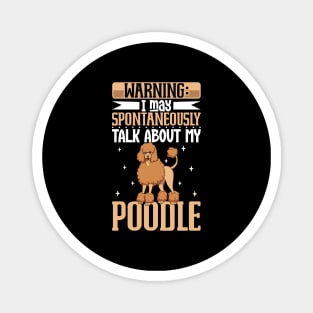 Poodle lover Magnet